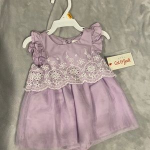 NWT purple dress! Size 0-3 months